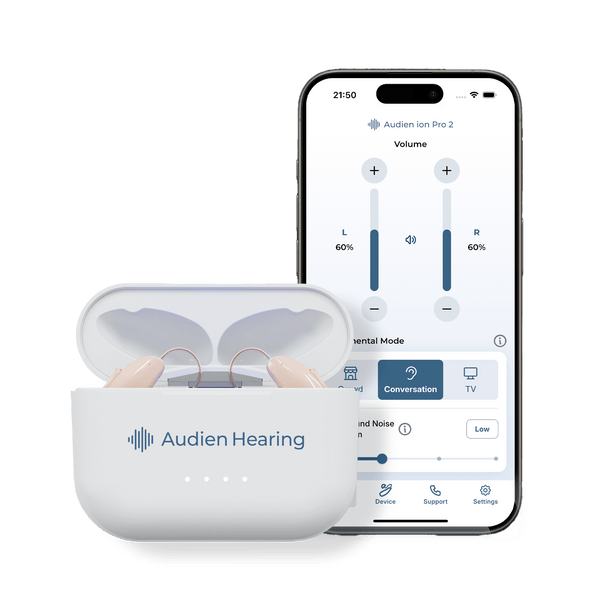 Audien Ion Pro 2 OTC Hearing Aids