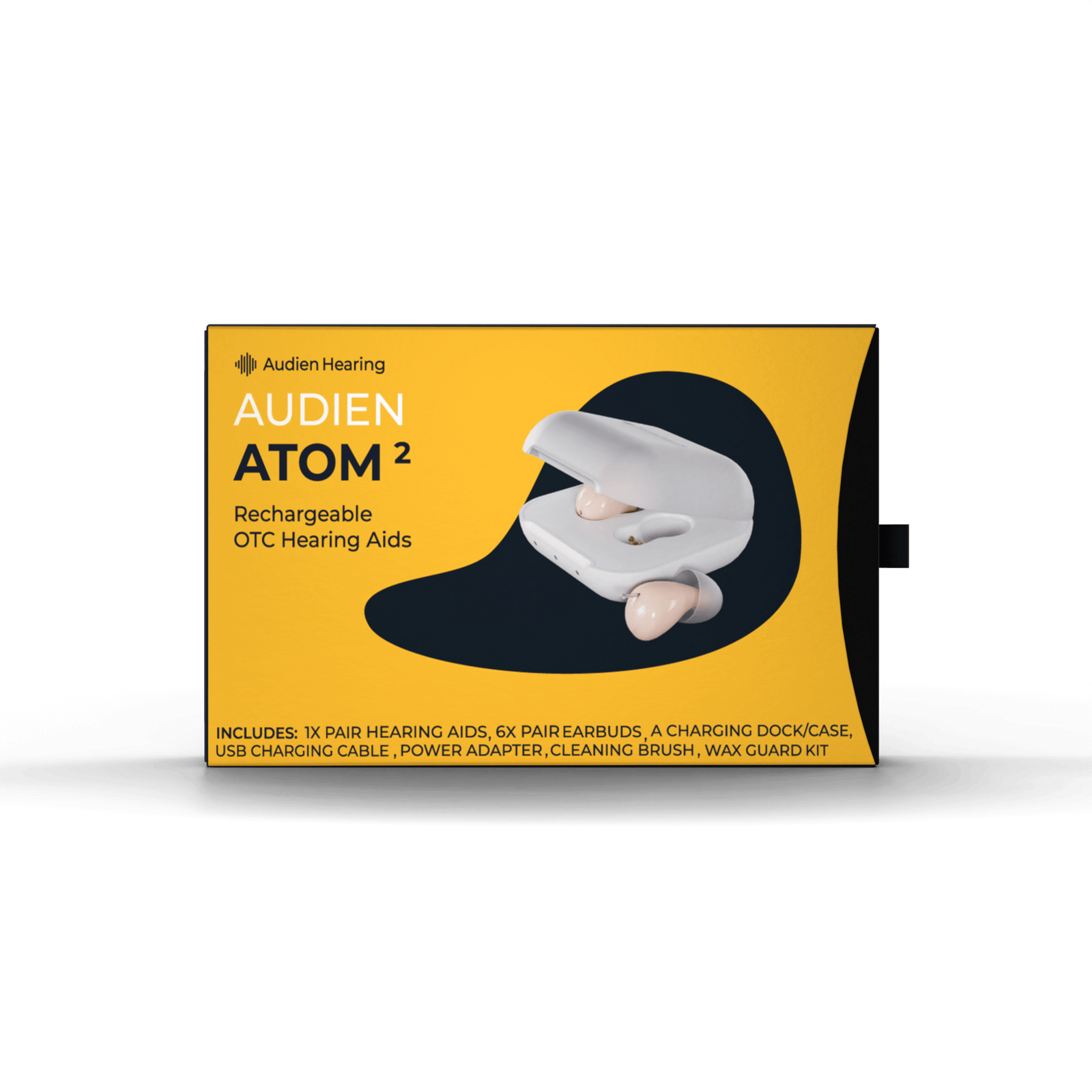 Audien Atom 2 OTC Hearing Aids (HQ)