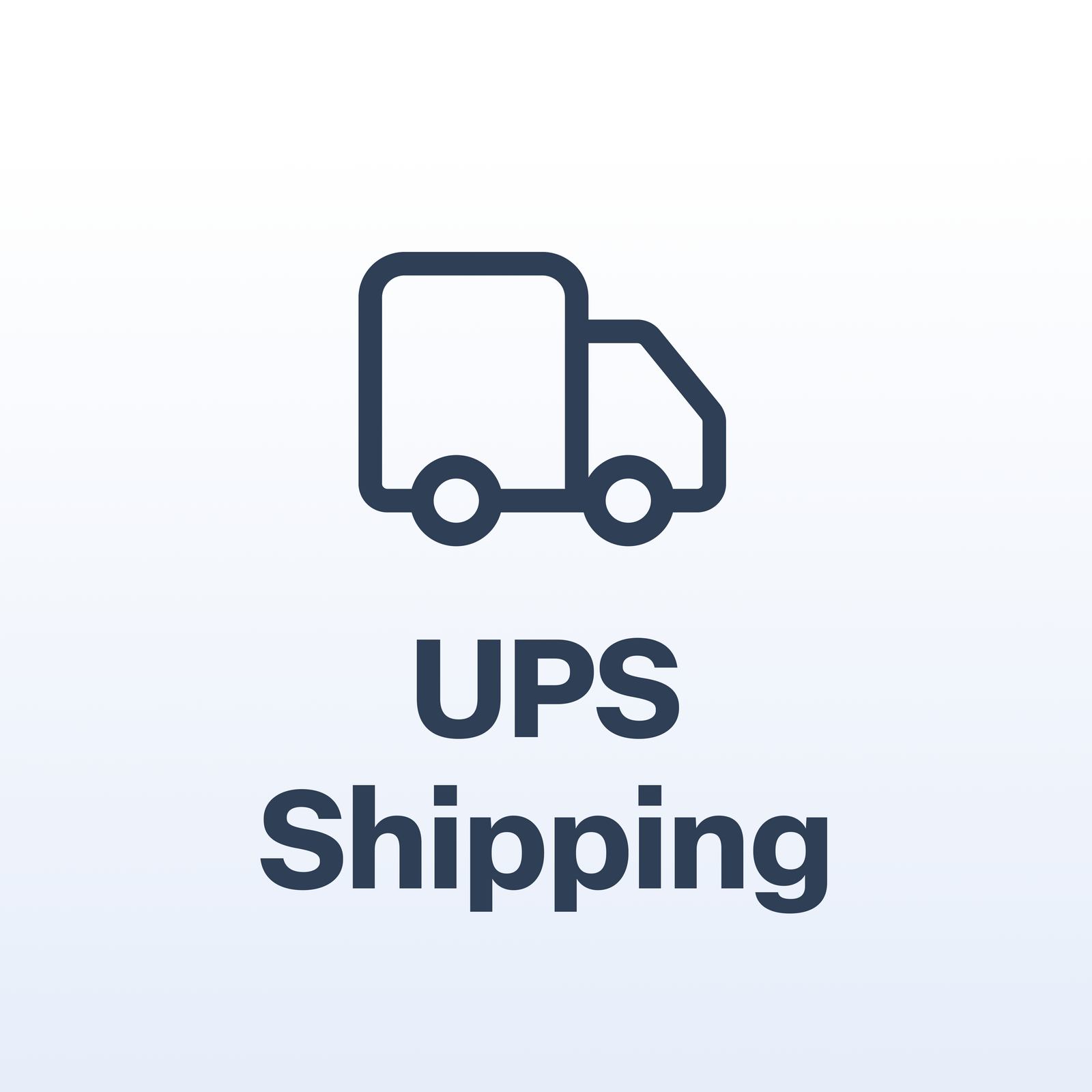 UPS Ground Shipping